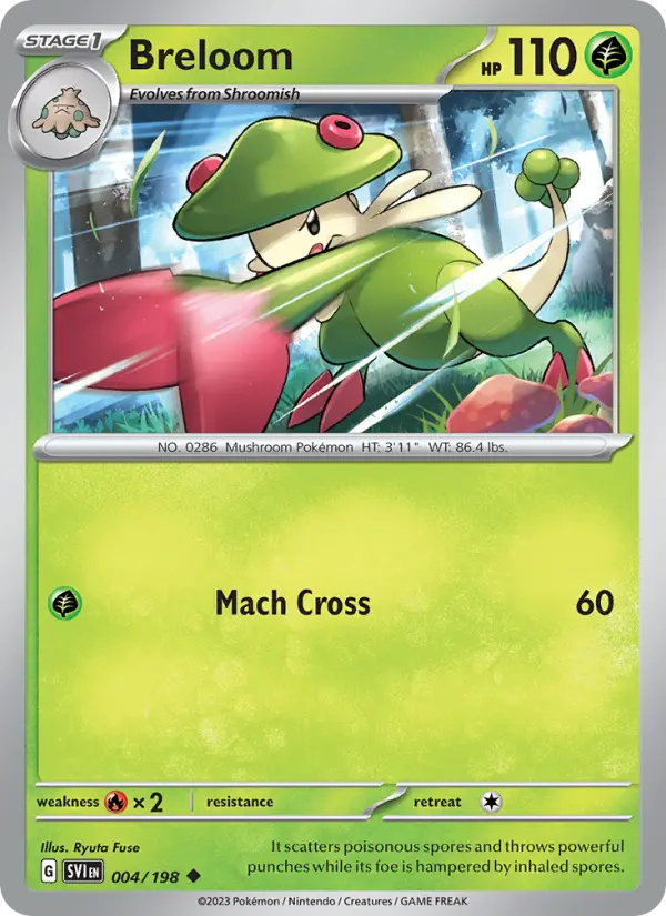 Breloom, Scarlet & Violet #4