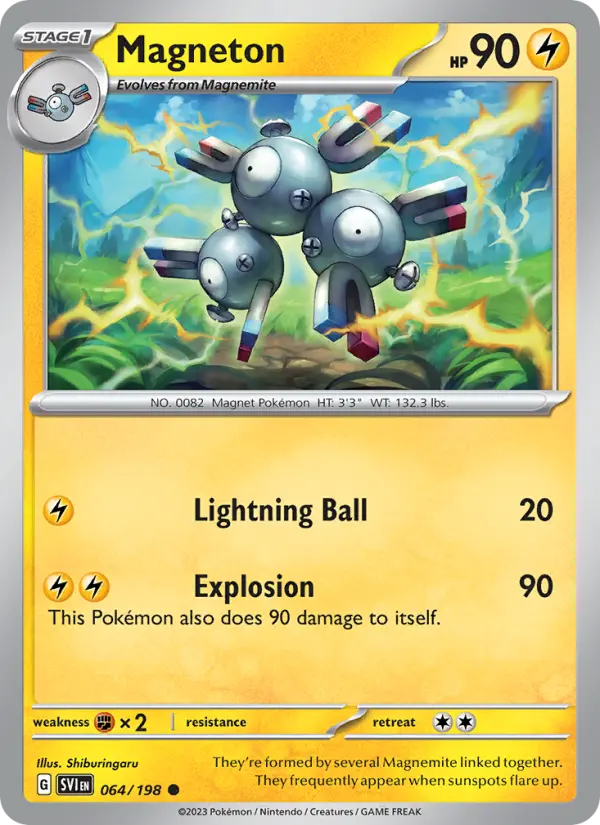 Magneton, Scarlet & Violet #64