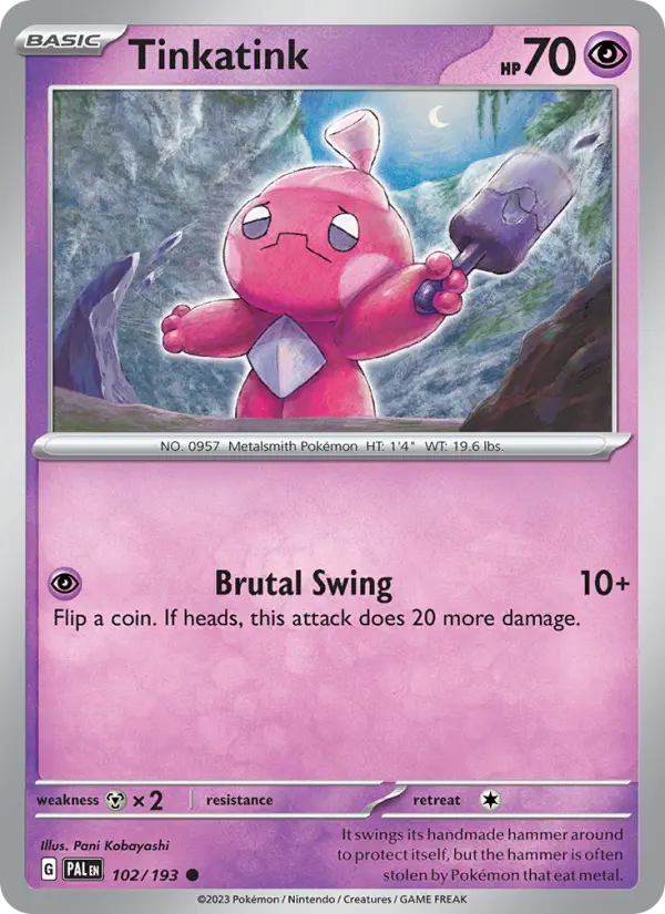 Tinkatink, Paldea Evolved #102