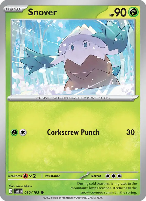 Snover, Paldea Evolved #10
