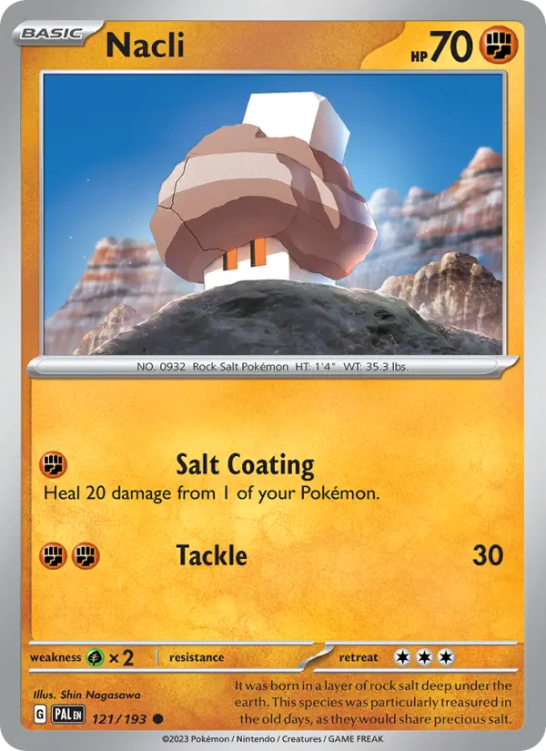 Nacli, Paldea Evolved #121