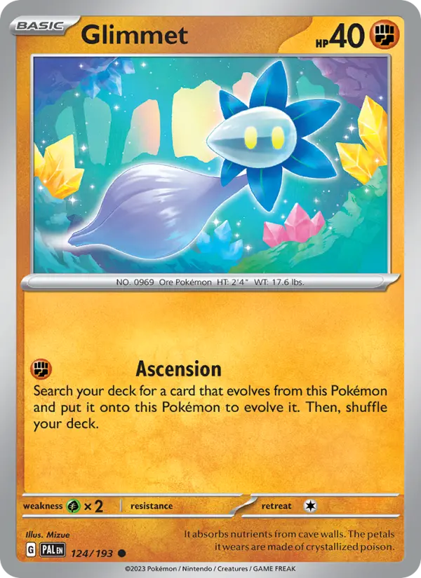 Glimmet, Paldea Evolved #124