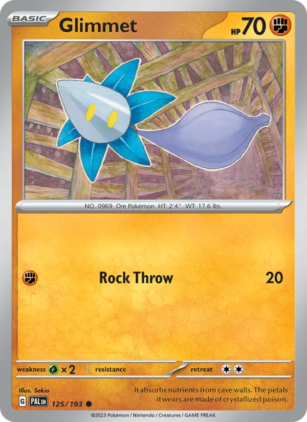 Glimmet, Paldea Evolved #125