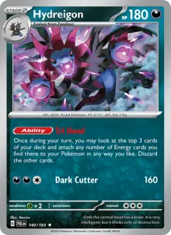 Hydreigon, Paldea Evolved #140/193