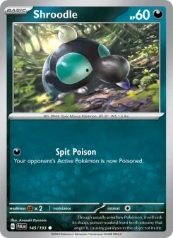 Shroodle, Paldea Evolved #145/193