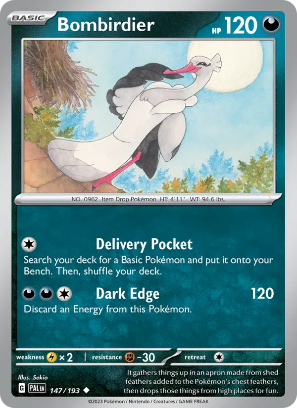 Bombirdier, Paldea Evolved #147