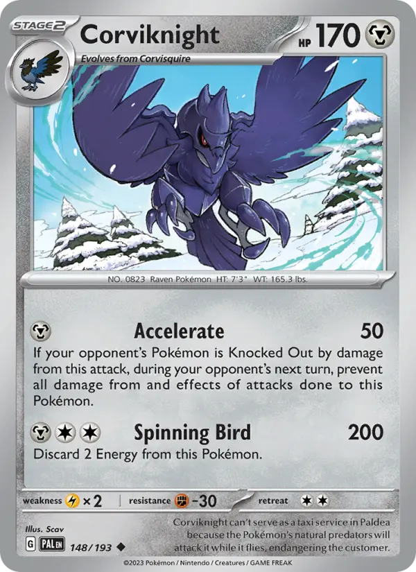 Corviknight, Paldea Evolved #148