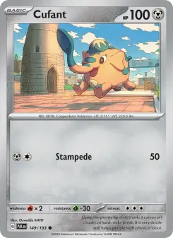 Cufant, Paldea Evolved #149/193
