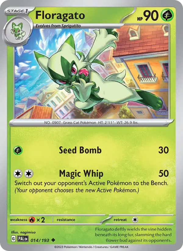 Floragato, Paldea Evolved #14