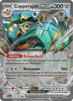 Copperajah ex, Paldea Evolved #150/193