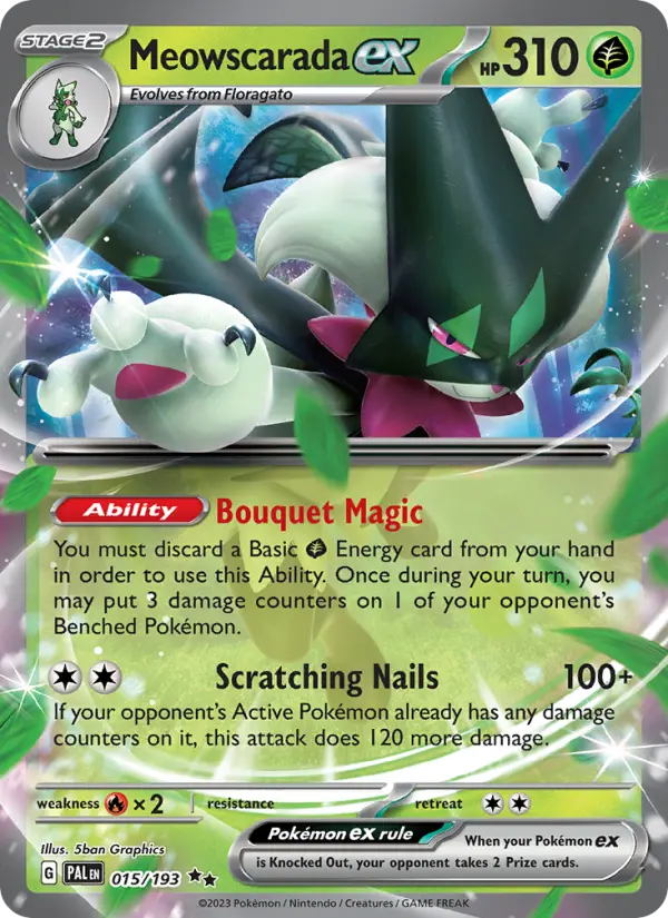 Meowscarada ex, Paldea Evolved #15