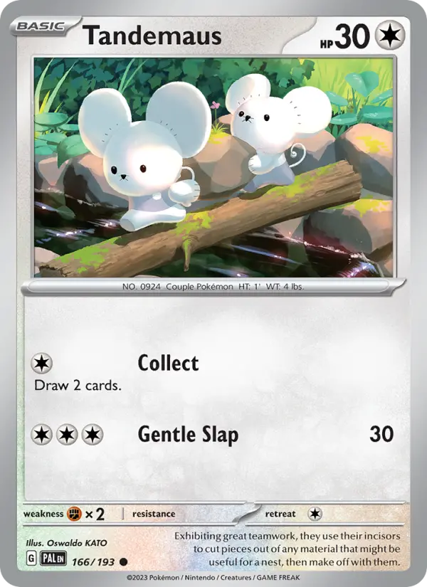 Tandemaus, Paldea Evolved #166