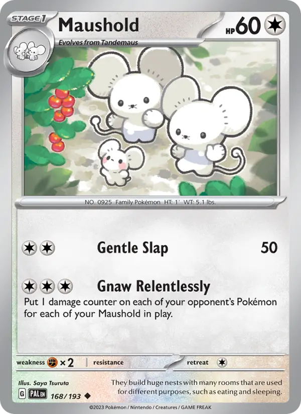 Maushold, Paldea Evolved #168