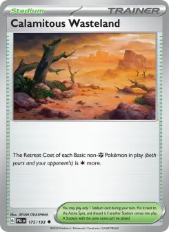 Calamitous Wasteland, Paldea Evolved #175/193