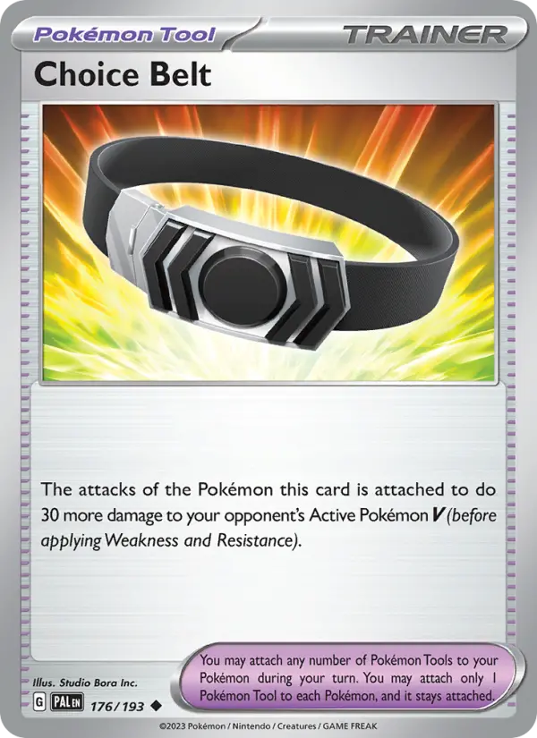Choice Belt, Paldea Evolved #176