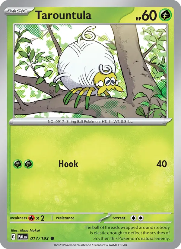 Tarountula, Paldea Evolved #17