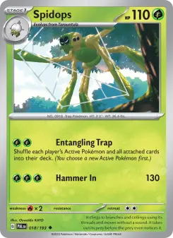 Spidops, Paldea Evolved #18/193