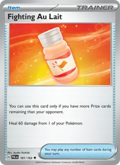 Fighting Au Lait, Paldea Evolved #181/193