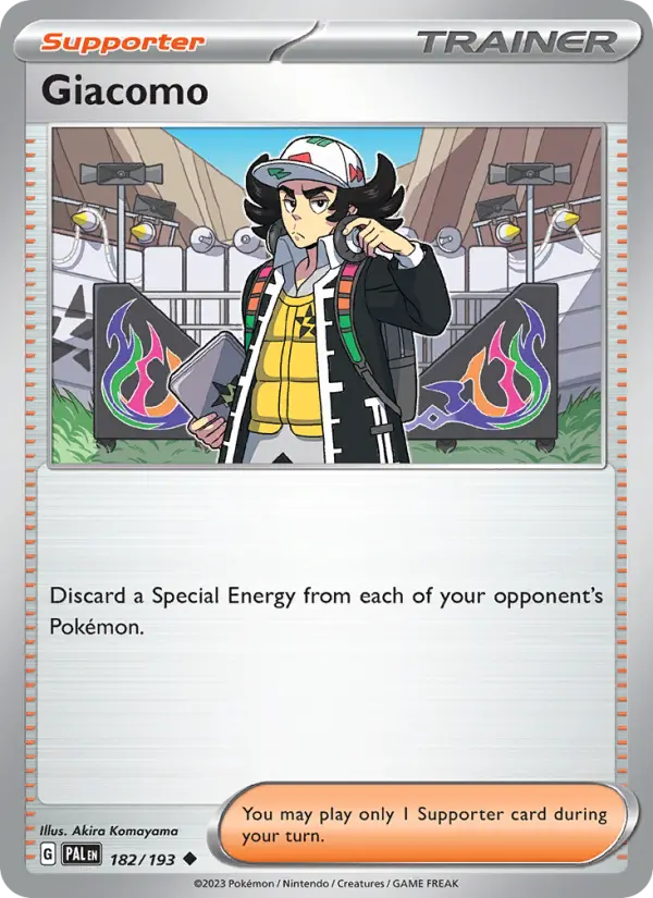Giacomo, Paldea Evolved #182