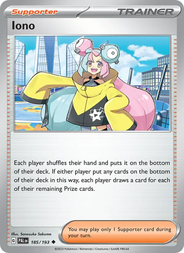Iono, Paldea Evolved #185