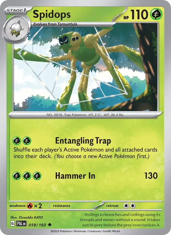 Spidops, Paldea Evolved #18