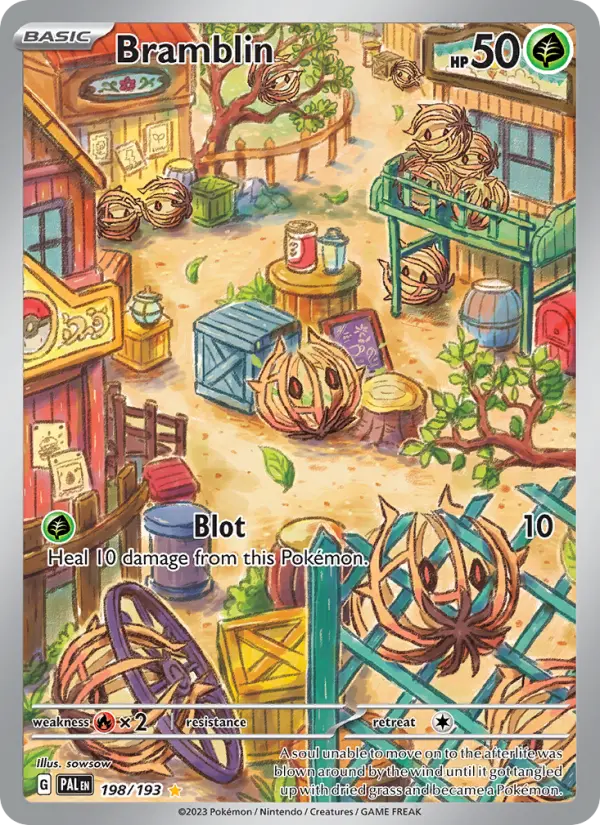 Bramblin, Paldea Evolved #198