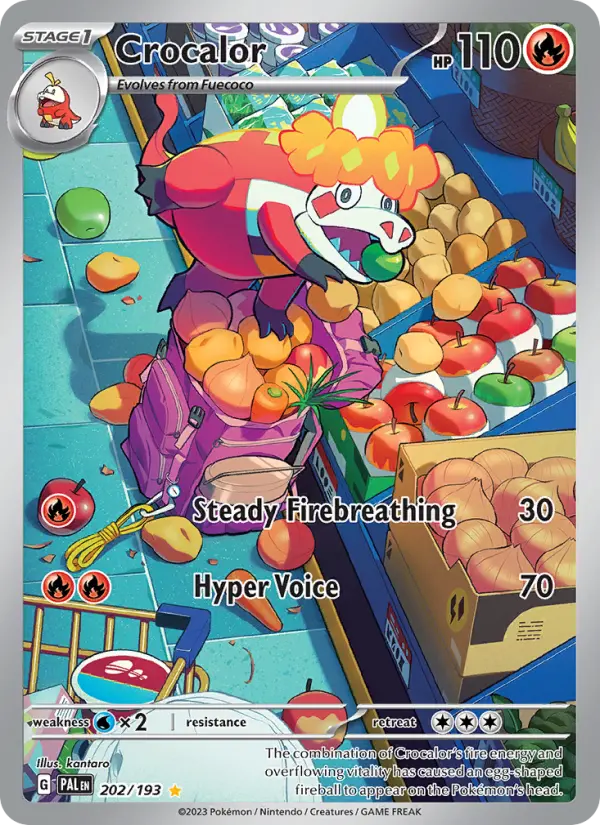 Crocalor, Paldea Evolved #202