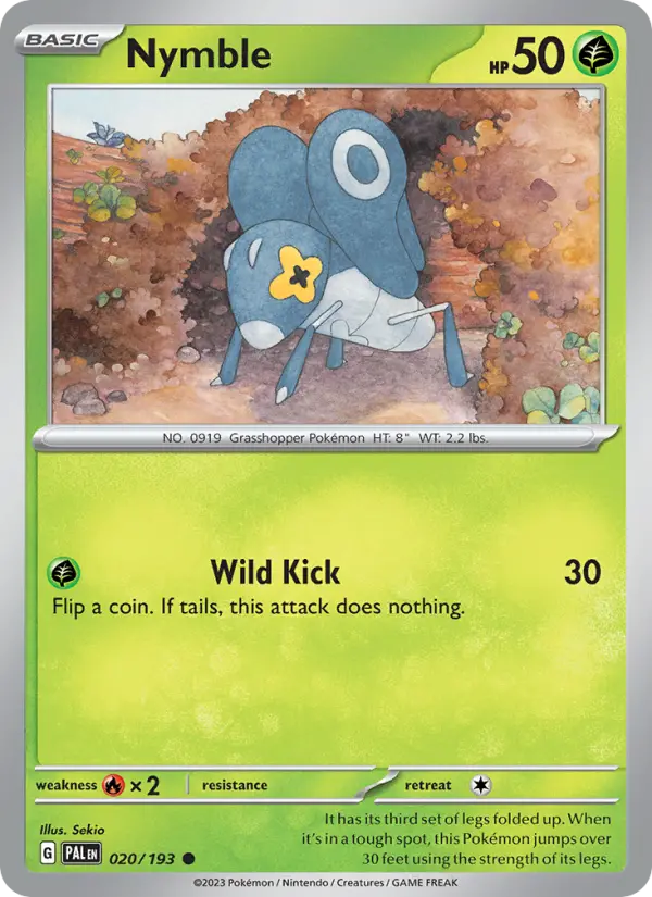 Nymble, Paldea Evolved #20