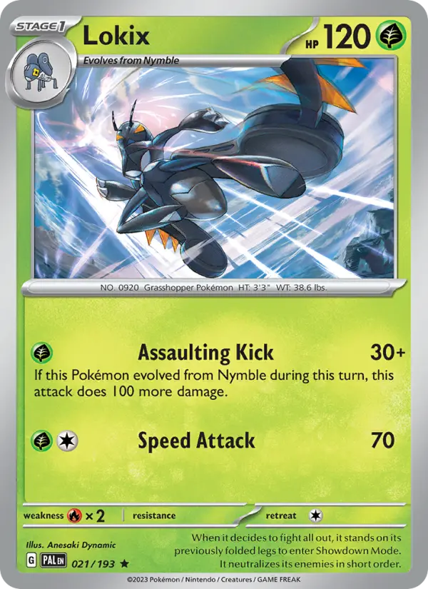 Lokix, Paldea Evolved #21