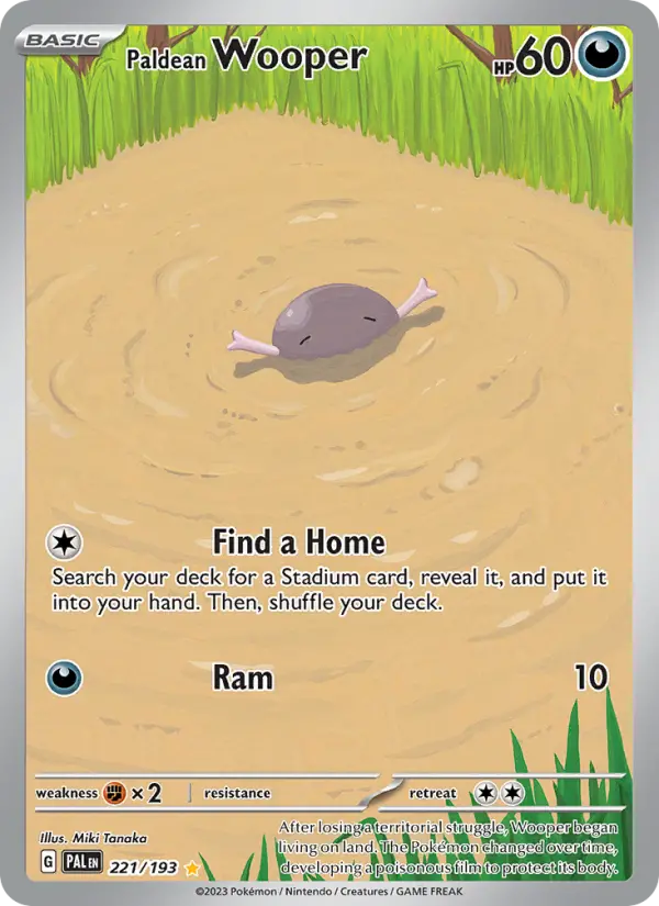 Paldean Wooper, Paldea Evolved #221