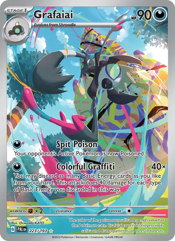 Grafaiai, Paldea Evolved #223