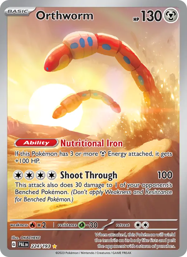 Orthworm, Paldea Evolved #224