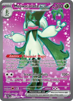 Meowscarada ex, Paldea Evolved #231/193