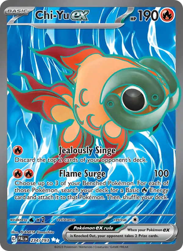 Chi-Yu ex, Paldea Evolved #234