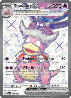Slowking ex, Paldea Evolved #238/193