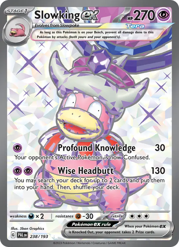 Slowking ex, Paldea Evolved #238