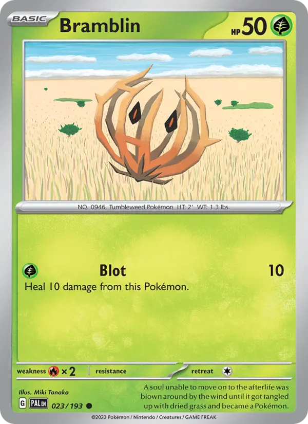 Bramblin, Paldea Evolved #23