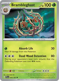 Brambleghast, Paldea Evolved #24/193