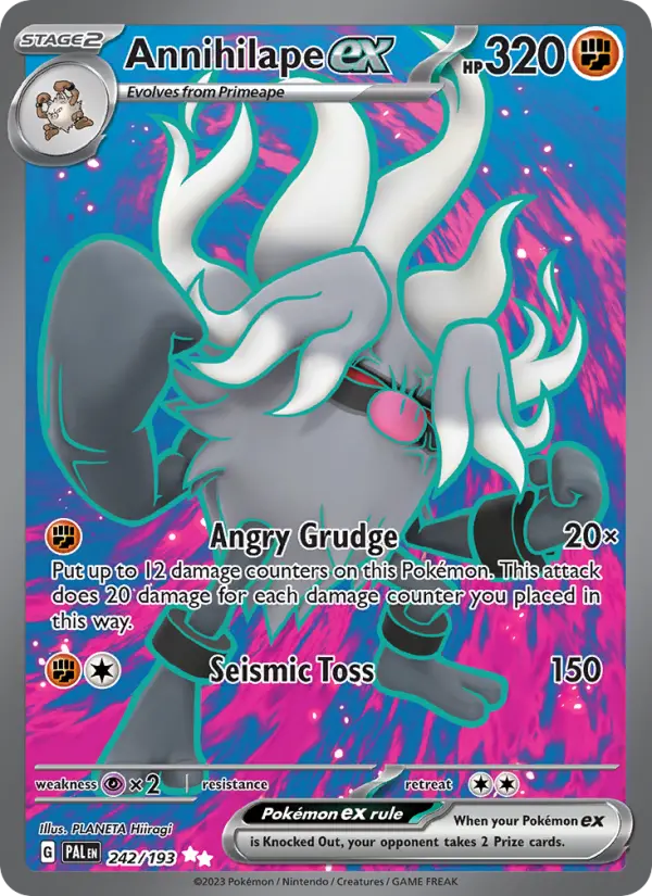 Annihilape ex, Paldea Evolved #242