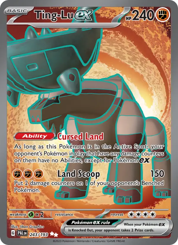 Ting-Lu ex, Paldea Evolved #243