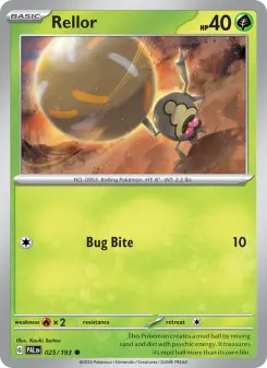 Rellor, Paldea Evolved #25/193