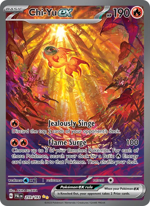 Chi-Yu ex, Paldea Evolved #259