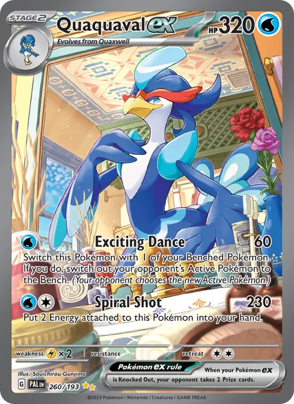 Quaquaval ex, Paldea Evolved #260