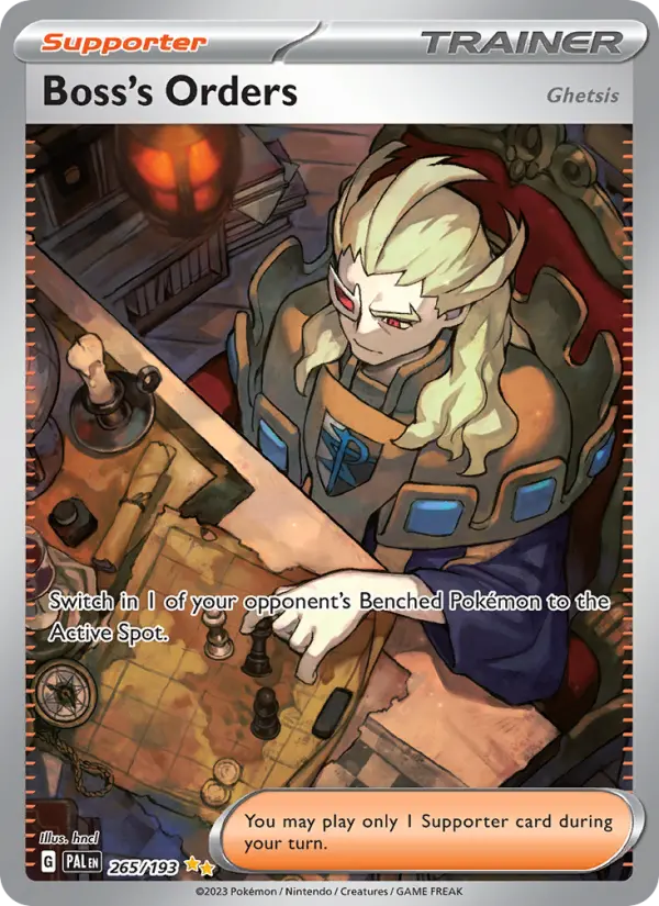 Boss's Orders, Paldea Evolved #265