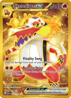 Skeledirge ex, Paldea Evolved #272/193