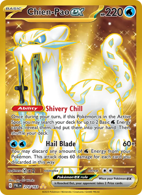Chien-Pao ex, Paldea Evolved #274