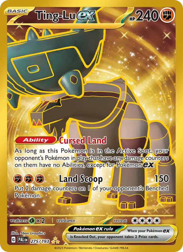 Ting-Lu ex, Paldea Evolved #275