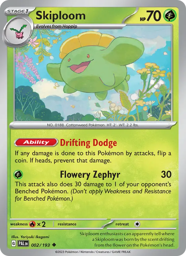 Skiploom, Paldea Evolved #2