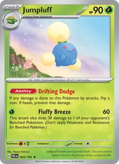 Jumpluff, Paldea Evolved #3/193