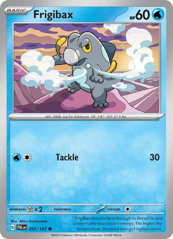 Frigibax, Paldea Evolved #57